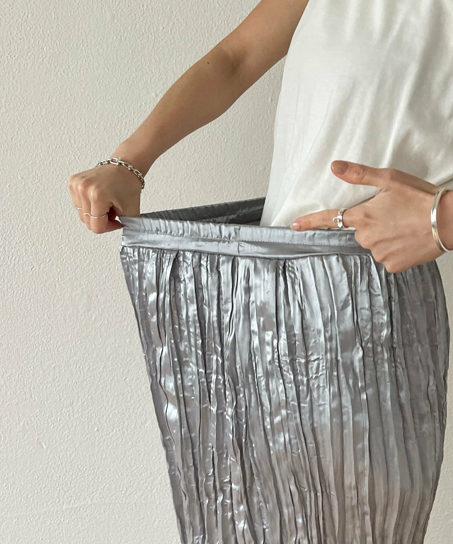 daily daily metallic washer skirt